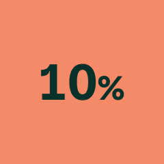 10%