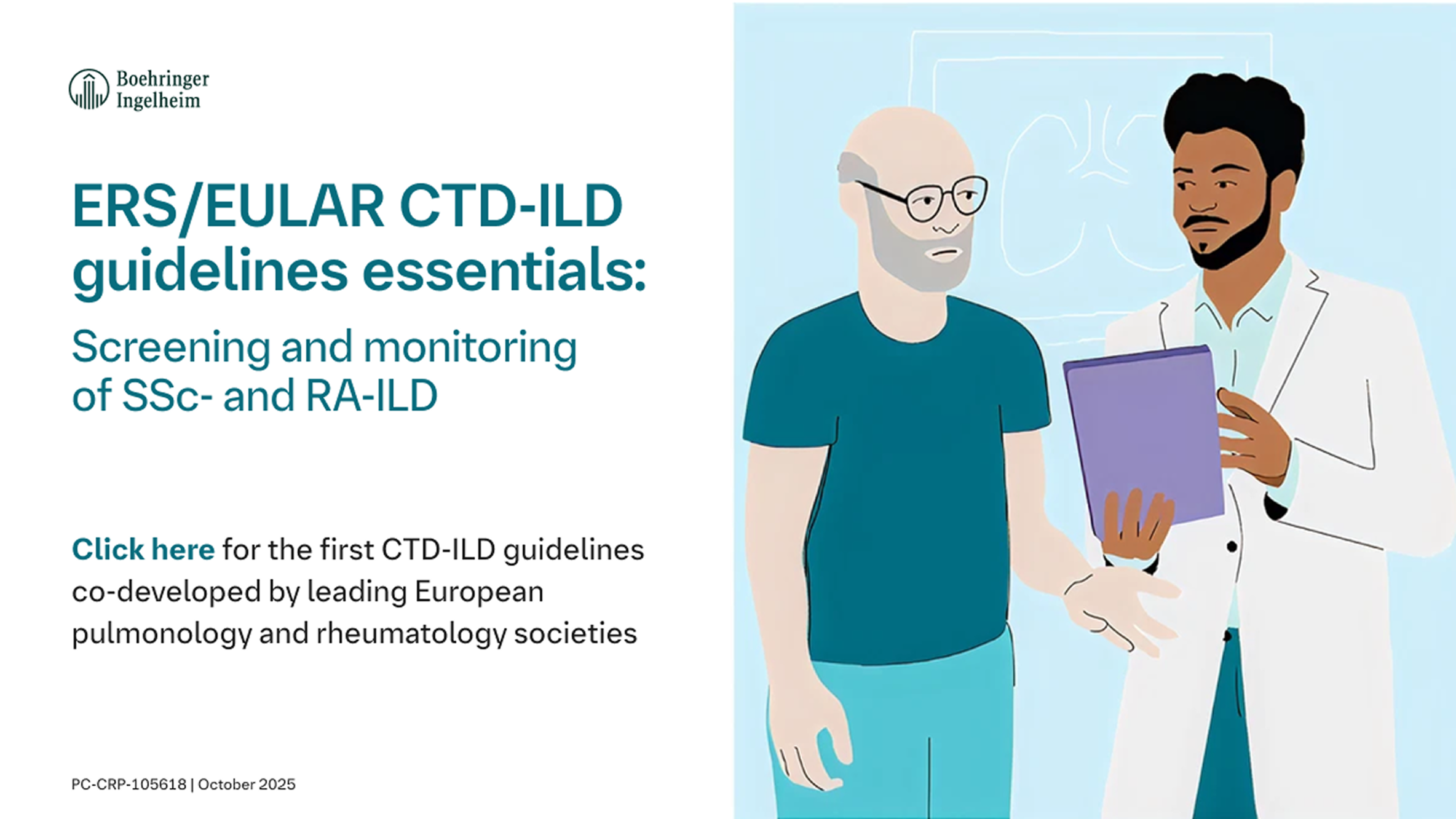 Download the CTD-ILD guideline brochure